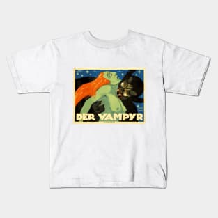 Der Vampyr - 1920 German Film Poster Art Kids T-Shirt